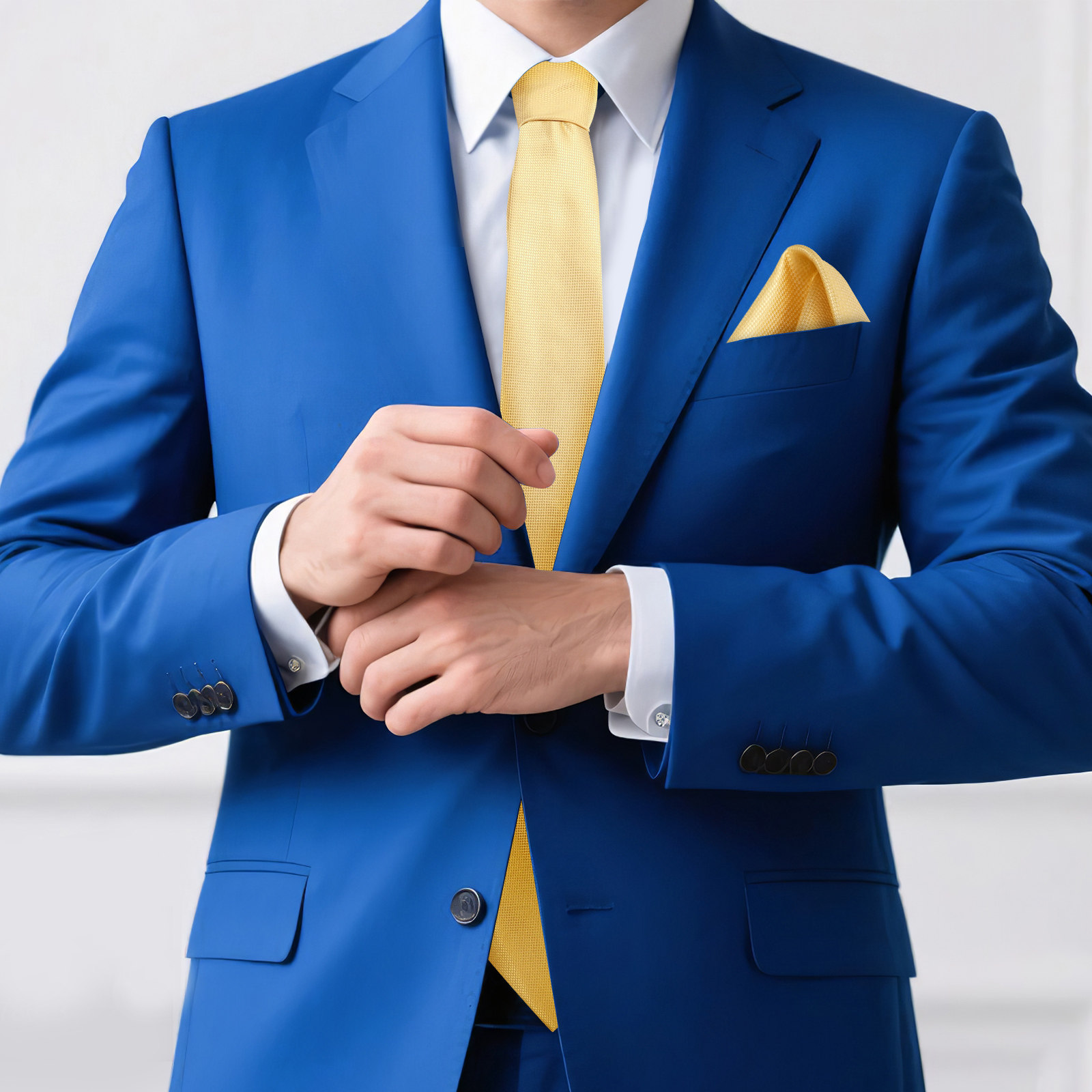 5 pcs Men'S Tie Set Necktie Po - Pocket Square Set recension och pris